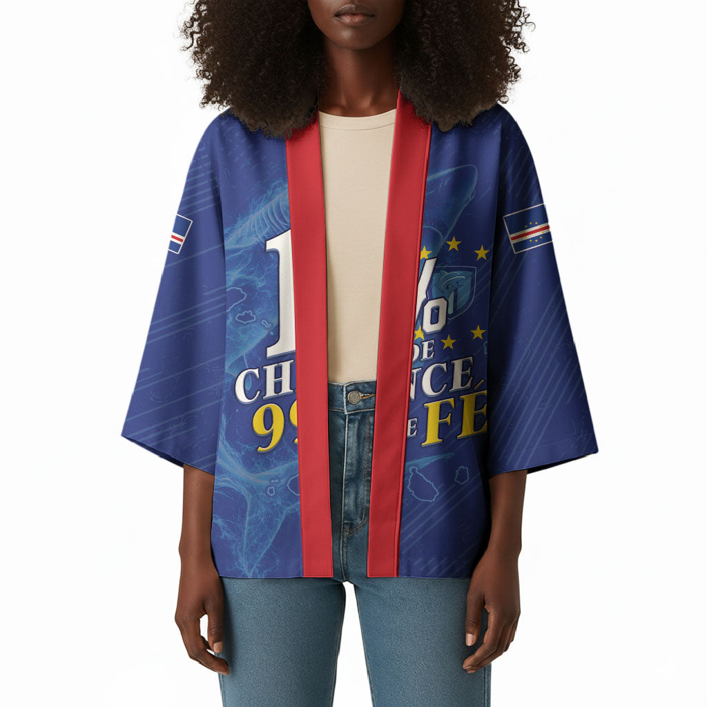 Custom Cape Verde Football Kimono Blue Sharks Still Undefeated