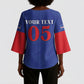 Custom Cape Verde Football Kimono Sleeve Blouse Blue Sharks Still Undefeated