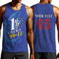 Custom Cape Verde Football Men Tank Top Blue Sharks Still Undefeated