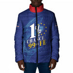 Custom Cape Verde Football Padded Jacket Blue Sharks Still Undefeated
