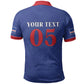 Custom Cape Verde Football Polo Shirt Blue Sharks Still Undefeated