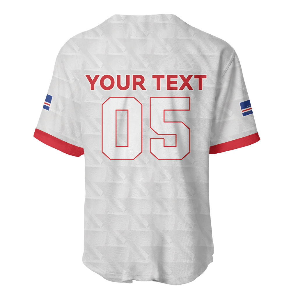 Custom Cabo Verde Baseball Jersey Blue Sharks Fear No Giants