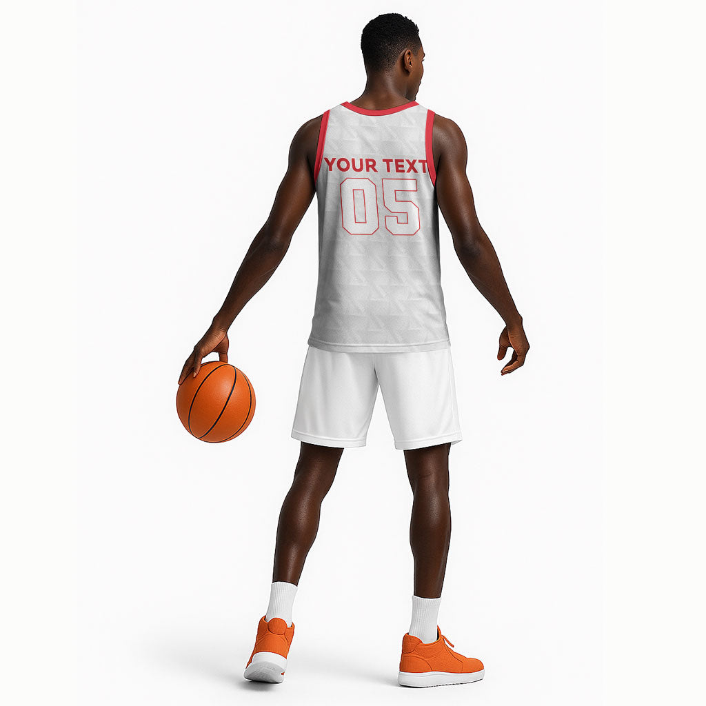 Custom Cabo Verde Basketball Jersey Blue Sharks Fear No Giants