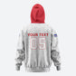 Custom Cabo Verde Hoodie Blue Sharks Fear No Giants