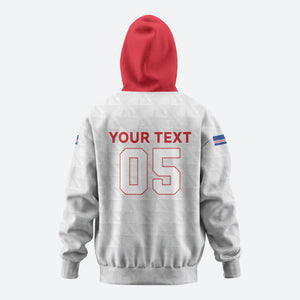 Custom Cabo Verde Hoodie Blue Sharks Fear No Giants