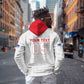 Custom Cabo Verde Zip Hoodie Blue Sharks Fear No Giants