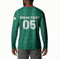 Custom Algeria Football 2026 Button Sweatshirt Algerian Geometric Patterns