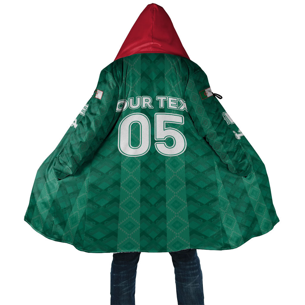 Custom Algeria Football 2026 Cloak Algerian Geometric Patterns