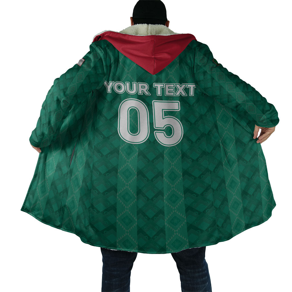 Custom Algeria Football 2026 Cloak Algerian Geometric Patterns