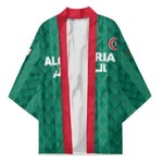 Custom Algeria Football 2026 Kimono Algerian Geometric Patterns