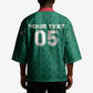Custom Algeria Football 2026 Kimono Algerian Geometric Patterns