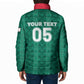 Custom Algeria Football 2026 Padded Jacket Algerian Geometric Patterns