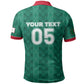 Custom Algeria Football 2026 Polo Shirt Algerian Geometric Patterns