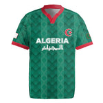 Custom Algeria Football 2026 Rugby Jersey Algerian Geometric Patterns