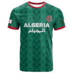 Custom Algeria Football 2026 T shirt Algerian Geometric Patterns