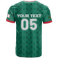 Custom Algeria Football 2026 T shirt Algerian Geometric Patterns
