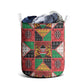 Kenya Christmas Laundry Basket Patchwork Style