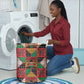 Kenya Christmas Laundry Basket Patchwork Style