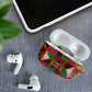 Kenya Christmas AirPods Case Patchwork Style