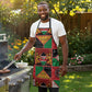Kenya Christmas Apron Patchwork Style