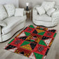 Kenya Christmas Area Rug Patchwork Style