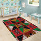 Kenya Christmas Area Rug Patchwork Style