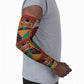Kenya Christmas Arm Sleeves Patchwork Style