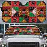 Kenya Christmas Auto Sun Shade Patchwork Style