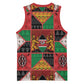 Kenya Christmas Basketball Jersey Patchwork Style