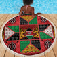 Kenya Christmas Beach Blanket Patchwork Style