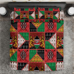 Kenya Christmas Bedding Set Patchwork Style