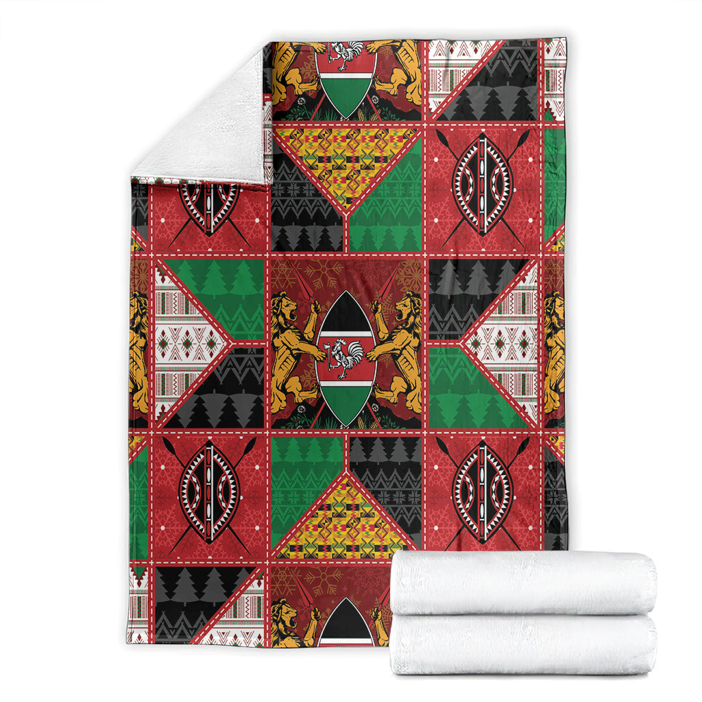 Kenya Christmas Blanket Patchwork Style