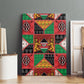 Kenya Christmas Canvas Wall Art Patchwork Style