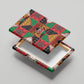 Kenya Christmas Canvas Wall Art Patchwork Style