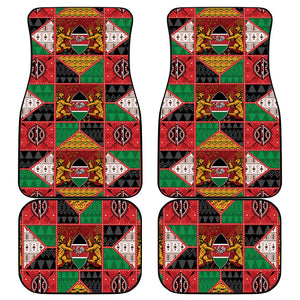 Kenya Christmas Car Mats Patchwork Style