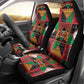 Kenya Christmas Car Seat Cover Patchwork Style