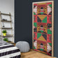 Kenya Christmas Door Cover Patchwork Style