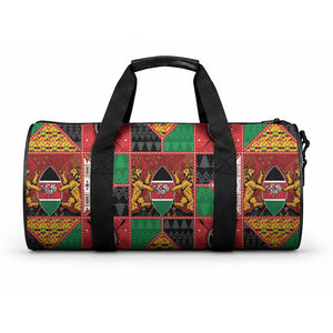 Kenya Christmas Duffle Bag Patchwork Style