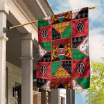 Kenya Christmas Garden Flag Patchwork Style