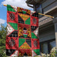 Kenya Christmas Garden Flag Patchwork Style