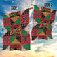 Kenya Christmas Garden Flag Patchwork Style