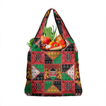 Kenya Christmas Grocery Bag Patchwork Style