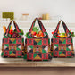 Kenya Christmas Grocery Bag Patchwork Style