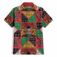 Kenya Christmas Hawaiian Shirt Patchwork Style