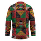 Kenya Christmas Hockey Jersey Patchwork Style