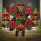 Kenya Christmas Hooded Blanket Patchwork Style