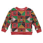 Kenya Christmas Kid Ugly Christmas Sweater Patchwork Style