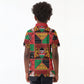 Kenya Christmas Kid Polo Shirt Patchwork Style