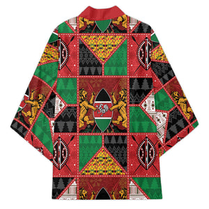 Kenya Christmas Kimono Patchwork Style