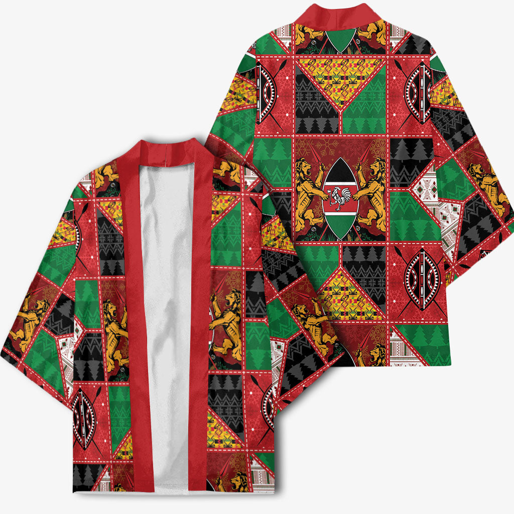 Kenya Christmas Kimono Patchwork Style
